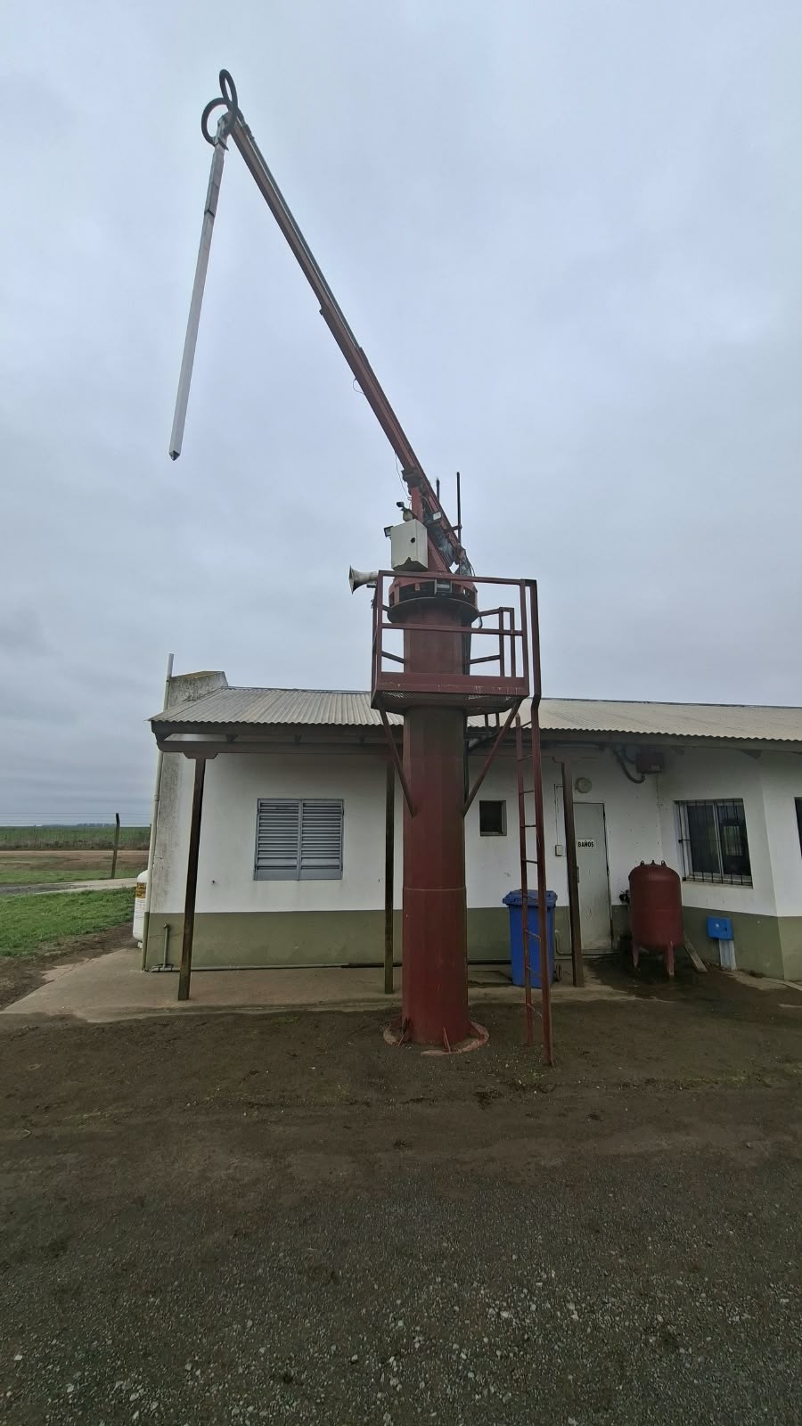 Remote location Samplex CS90 in Argentina