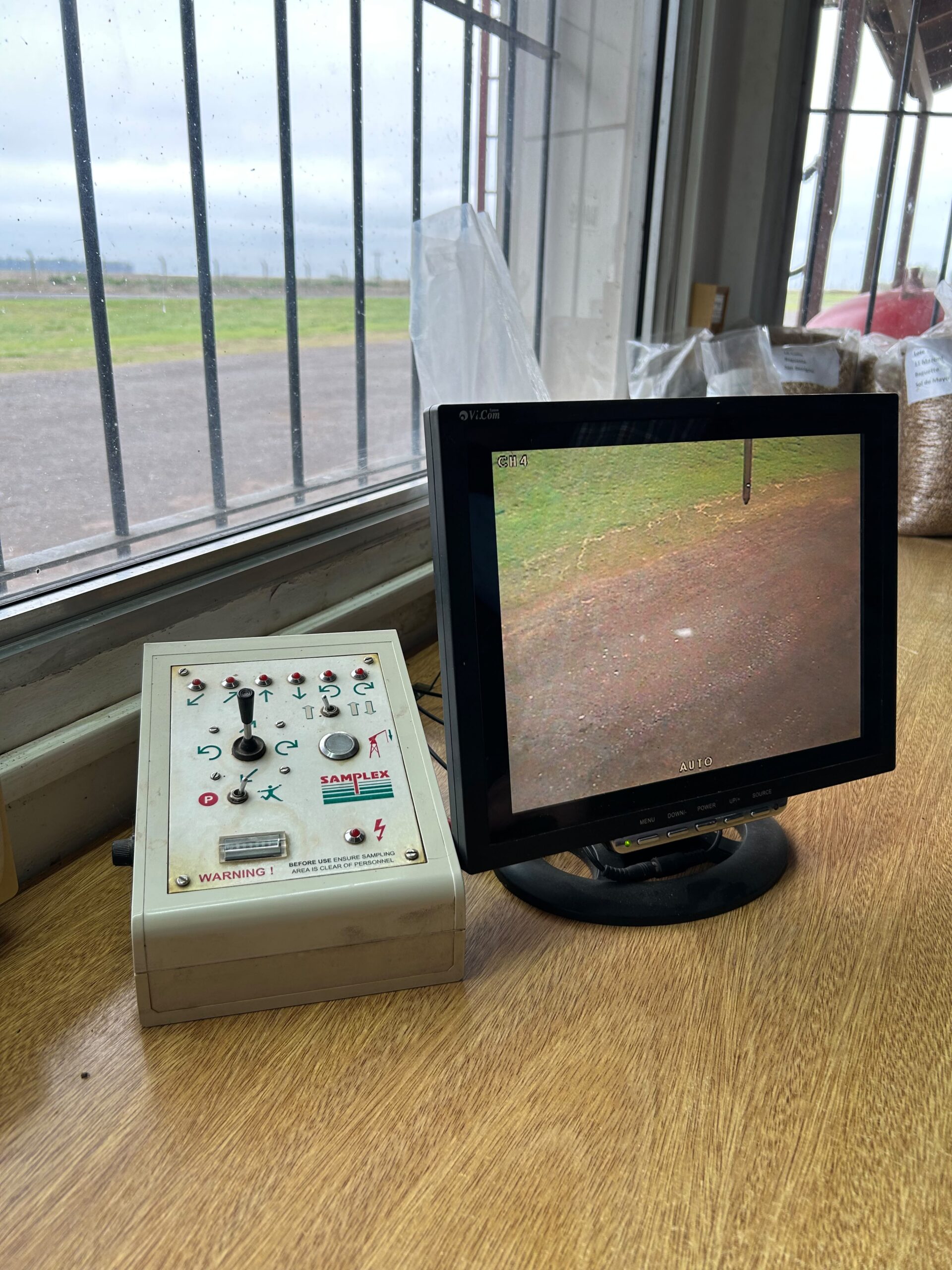 28 Year old Samplex CS90 controller and old generation observation system